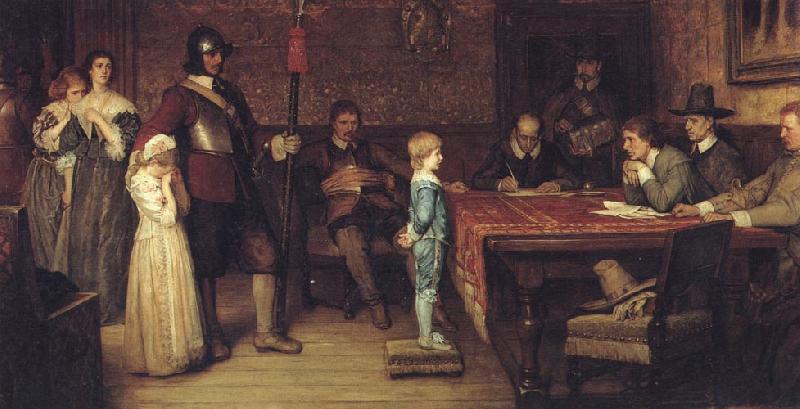 William Frederick Yeames,RA And When Did You Last See Your Father Germany oil painting art
